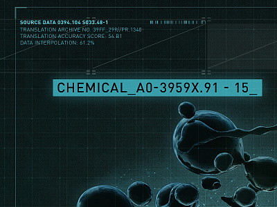 Prometheus Chemical Infographic black chart data film fox goo infographic movie ooze prometheus ridley scott weyland