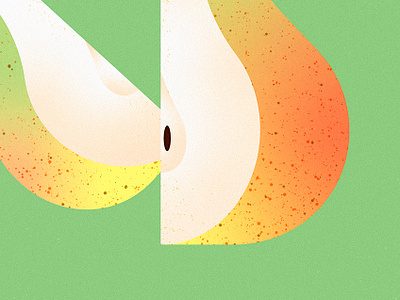 Pear illustration vector