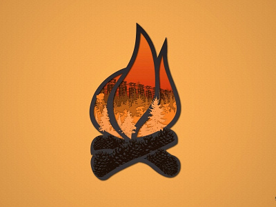 Survarium: Chevron bonfire chevron cones forest game logo plants survarium symbol