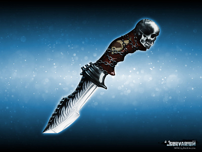 Gangster knife knife survarium игра иллюстрация фотошоп