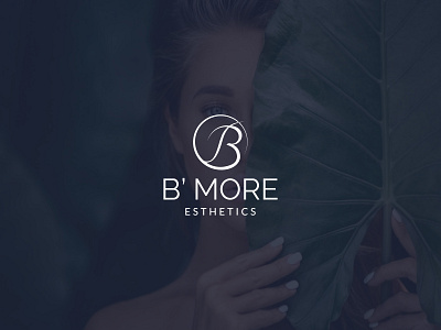 B'MORE Esthetics branding design flat icon illustration logo minimal typography ui vector