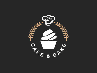 Branding bakery branding cake bake corporate corporate business card food icon logo logo designer logotype designer logotypes minimal typography vector