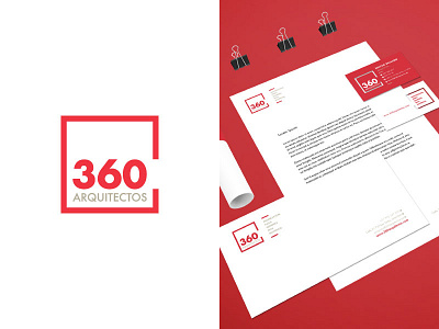 ARQUITECTOS 360 branding