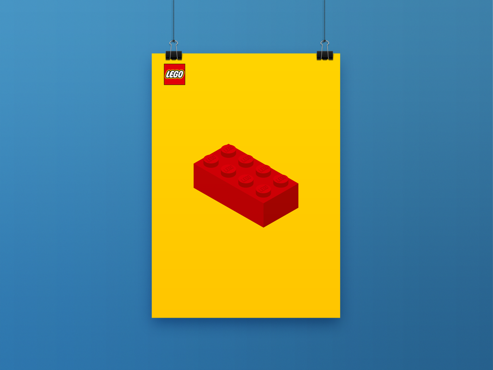 LEGO Posters by Jens Nielsen on Dribbble