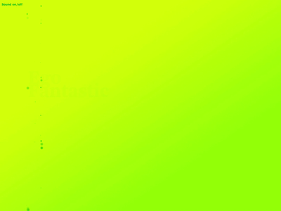 Ego Fantastic | Green Folio flash green intro motion splash screen ui ui animation
