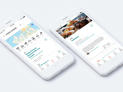 Airbnb City Guides - Mobile App Design airbnb interaction design prototype ui user experience ux ux design