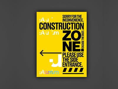 Acumium Construction Posters branding design creative direction design graphic design logo poster poster design type design typedesign typography