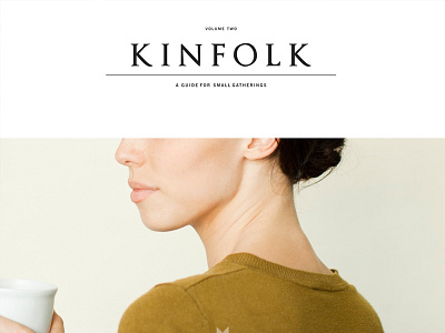 Kinfolk Magazine Vol 2 iPad creative direction ipad design kinfolk