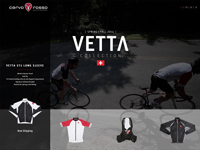 Cervo Rosso Switzerland Vetta Collection branding design ecommence ui design ux design