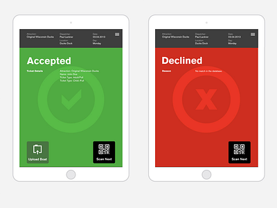 eTicketing Interface Design