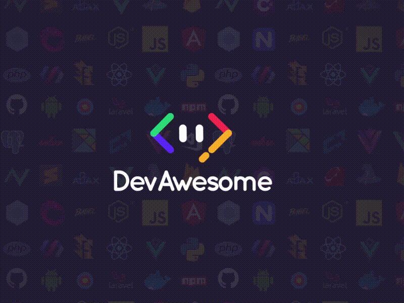 Logo Animate DevAwesome aftereffects animation gif liquido logo motion animation motion graphics