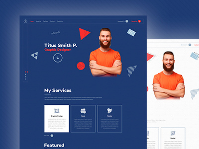 Titus - Personal resume Html Template