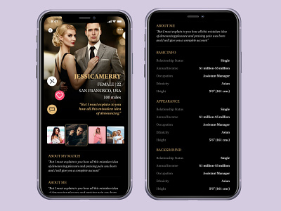 DATING APP UI DISCOVER SCREEN