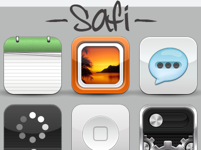 Safi Theme Released! center design icon ios iphone notification retina safi theme winterboard