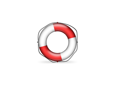 Learning Support icon life ring