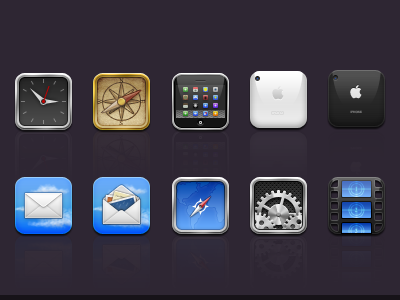 Plus iPhone Theme icons iphone wip