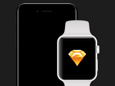iPhone 7 & WATCH Series 2 for Sketch 7 7 plus apple ceramic device download free iphone sketch sketch app template watch