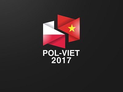 Polish - Vietnam AGH Conference 2017 branding design icon logo vector