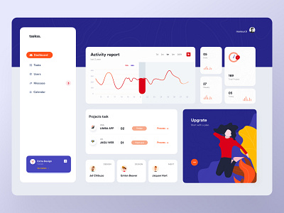 Project Management Dashboard admin design admin panel admin ui back end design besnik besnik creative agency creative agency dashboard dashboard ui design agency management dashboard project managment system design uiux design uiux design agency web app web application design