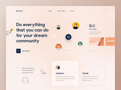 Community Landing Page 2021 trend besnik community community landing page landing page landing page ui product design product landing page uiux design uiux design agency ux design web ui webdesign website design