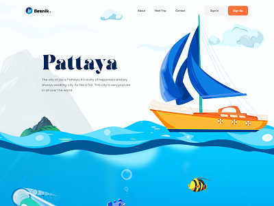 Old Pattaya Landing page exploration