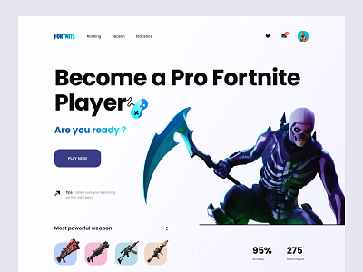 Fortnite Profile Header-Design