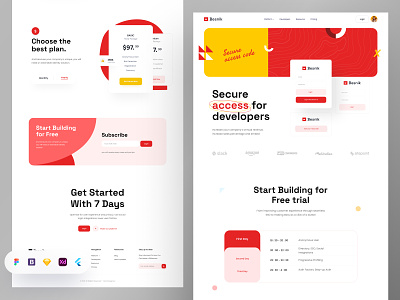 Online-Payment Exploration Landing-Page. app concept app design besnik creative landing page creative website header design landing page product design uiux design uiux design agency web ui website design