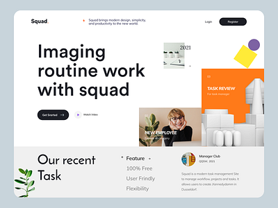 Squad -  Task Management Website