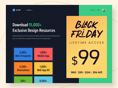 Black Friday Deals For Tools appsumo deals black friday deals design header lifetime access lifetime deal sale uiux design web design website design