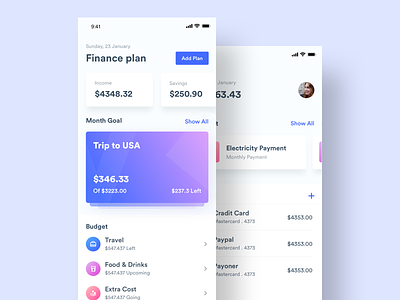 Financial ios app