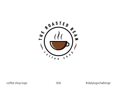 Coffee shop logo dailylogochallenge design graphic illustrator logo logotype typedesign typo vector