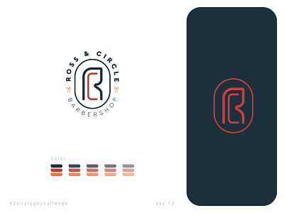 barbershop logo dailylogochallenge design graphic illustrator logo typo vector