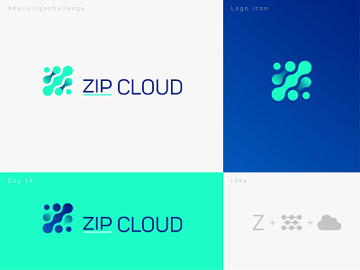 Zip cloud logo