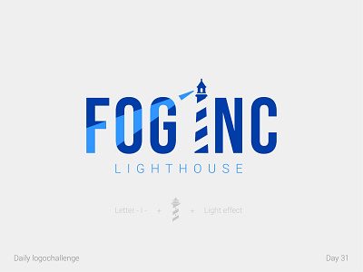 Fog Inc logo createlogo dailylogo dailylogochallenge design graphic illustration illustrator logo logotype procreate typedesign typo vector