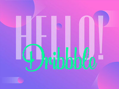 Dribbble 01 hello dribbble