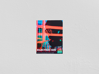 Music Flyer Print