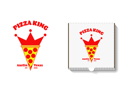 Pizza Logo adobe adobe illustrator branding design food food and drink illustrator logo pizza pizza logo typography vector