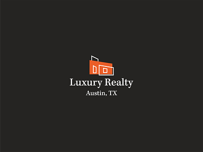 Luxury Realty Logo adobe illustrator branding design graphic design logo realty vector