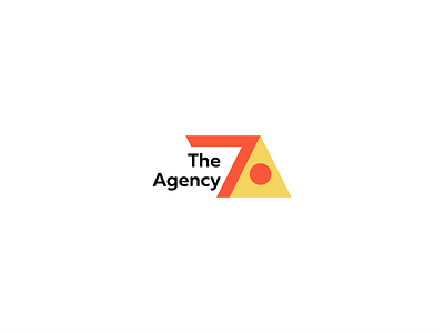 The Agency Logo abstract adobe illustrator branding design design agency graphic design logo typography vector