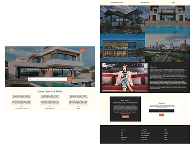 Luxury Realty Landing Page