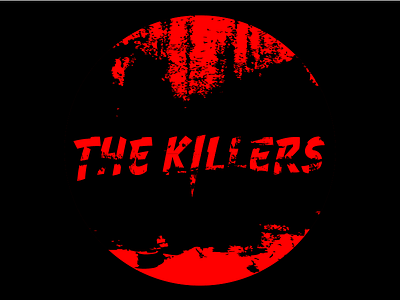 The Killers branding design illustration logo music vector