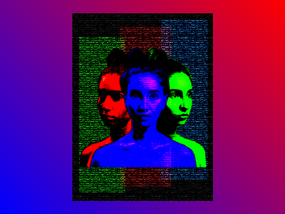 Abstract Poster Experiment abstract design art branding design photoshop poster woman