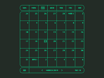 Calendar UI