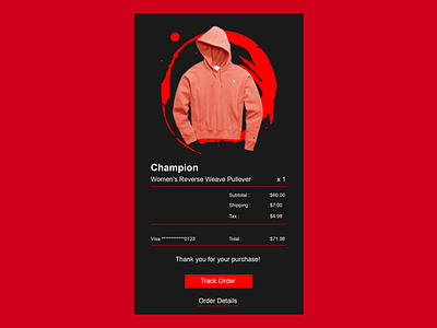 Email Receipt branding clothes design email illustrator receipt ui ux web