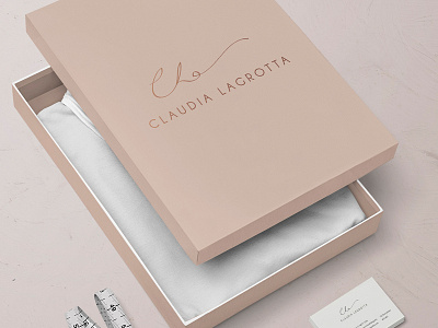 Claudia Lagrota branding and packaging brand design branding business card creative studio fashion logo logo design packaging packagingdesign stationery design visual identity