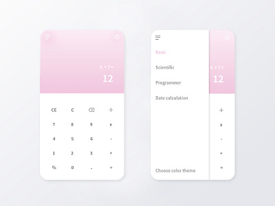 Calculator appdesign dailyui dailyui004 dailyuichallenge uidesign ux design