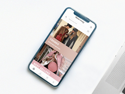 Trend Finder app appdesign appstore creative studio fashion fashionapp marketplace productpage ui uidesign ux uxdesign uxdesigner
