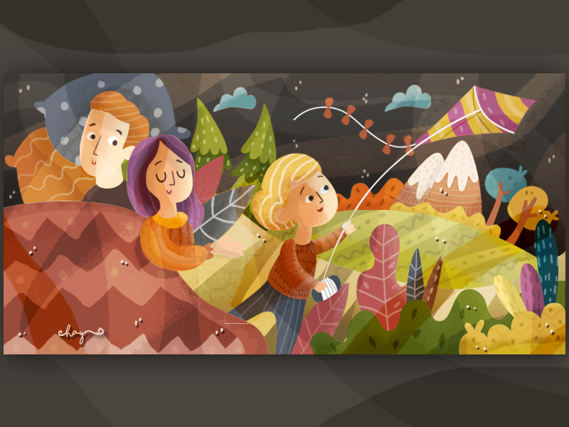 Kites Pediatric Services by Chatarina Hayu on Dribbble