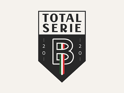 Total Serie B blog logo calcio italian sports italy logo design soccer sports related logo