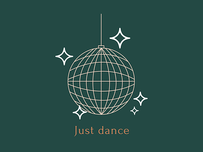 just dance dance disco disco ball graphic design icon design illustration illustration design illustrator design instagram highlight icon just dance